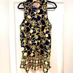 NWT Show Me Your Mumu Nautical Print Sleeveless dress